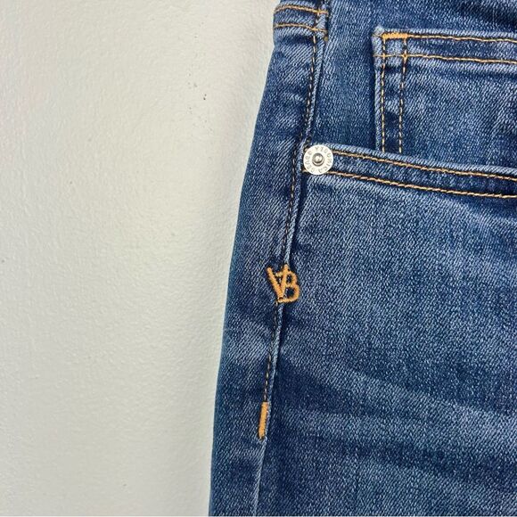 VERONICA BEARD Debbie High-Rise Skinny Jeans Button Fly Lava Stone Dark Wash 24 - Picture 12 of 16